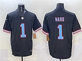 Men's Tennessee Titans #1 Cameron Ward Black 2025 Draft F.U.S.E. Vapor Limited Stitched Jersey,baseball caps,new era cap wholesale,wholesale hats
